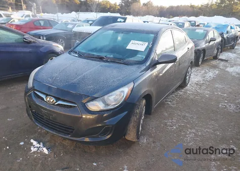 2012 Hyundai Accent Gls z USA, uszkodzony, nr VIN KMHCT4AE9CU250934